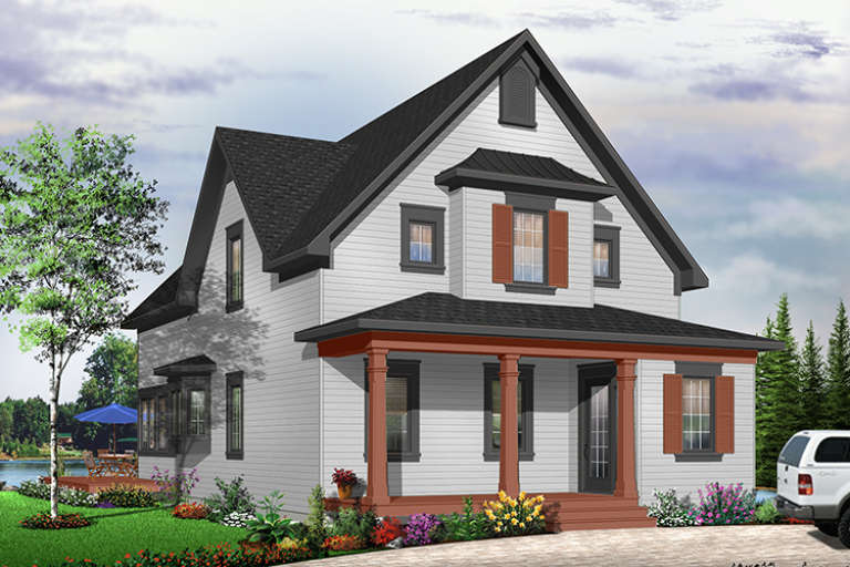 House Plan House Plan #11028 Front Elevation