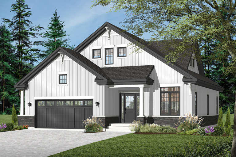 House Plan House Plan #11046 Front Elevation 