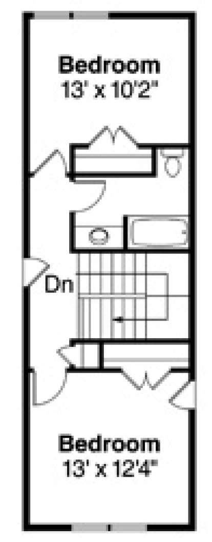 Floorplan 2 for House Plan #035-00333