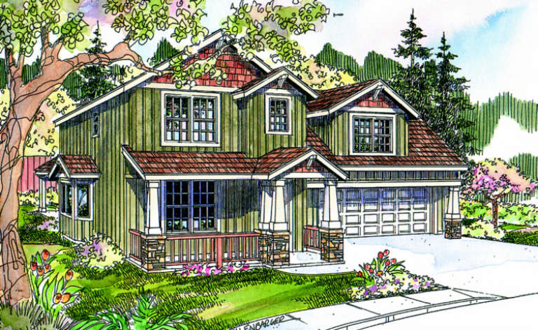 House Plan House Plan #1106 Front Elevation