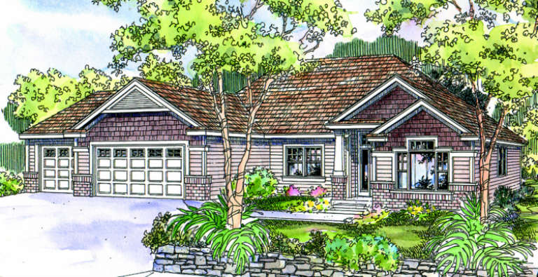 House Plan House Plan #1107 Front Elevation