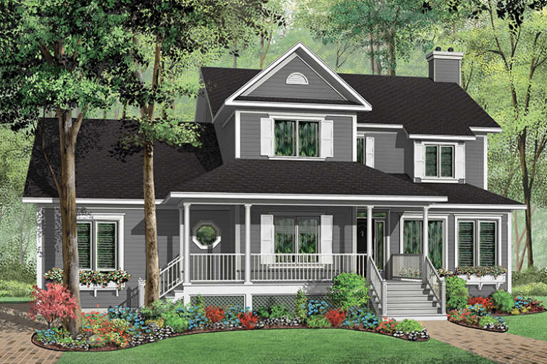 House Plan House Plan #11088 Front Elevation