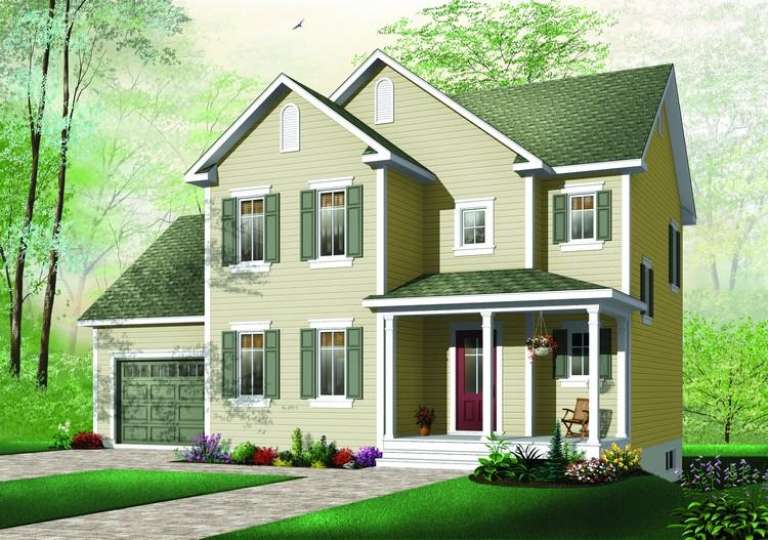 House Plan House Plan #11095 Front Elevation