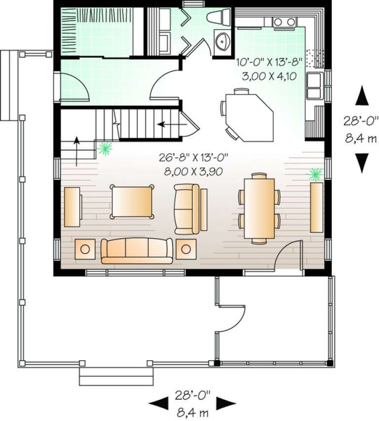 House Plan House Plan #11128 Drawing 1