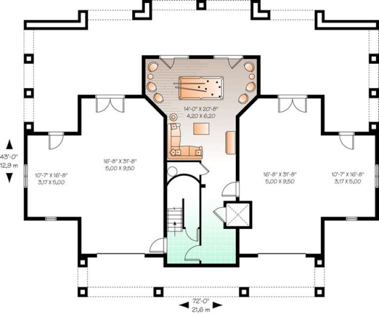 House Plan House Plan #11131 Drawing 1