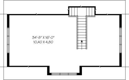 Floorplan 2 for House Plan #034-00905