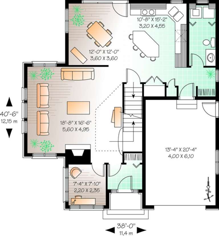 House Plan House Plan #11174 Drawing 1