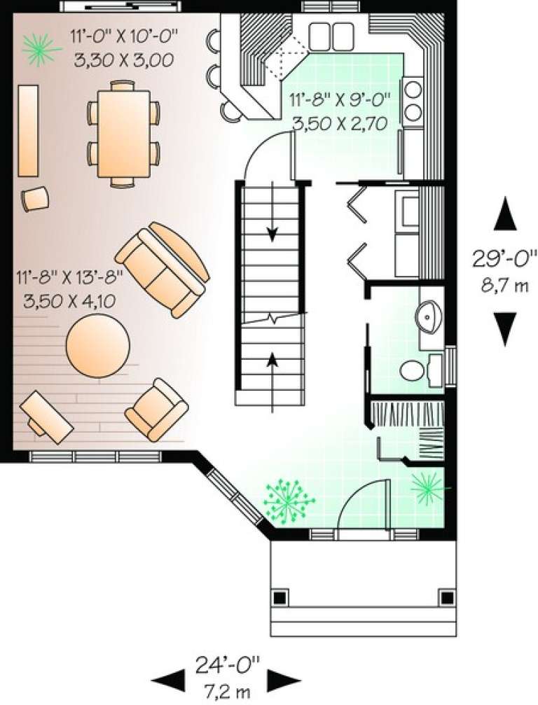 House Plan House Plan #11188 Drawing 1