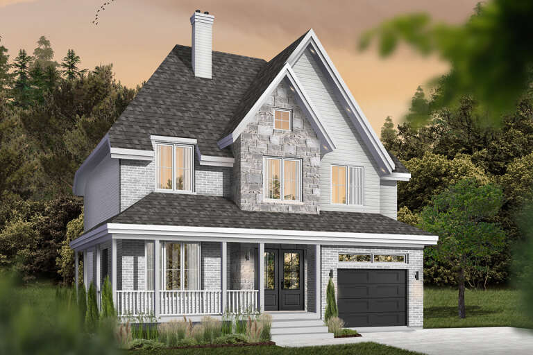 House Plan House Plan #11190 Front Elevation 