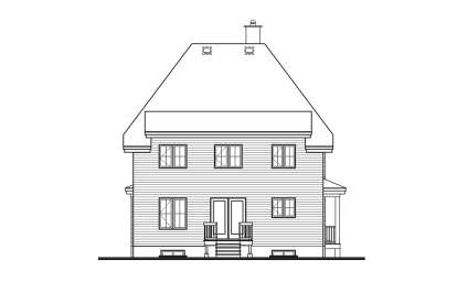 Traditional House Plan #034-00938 Elevation Photo