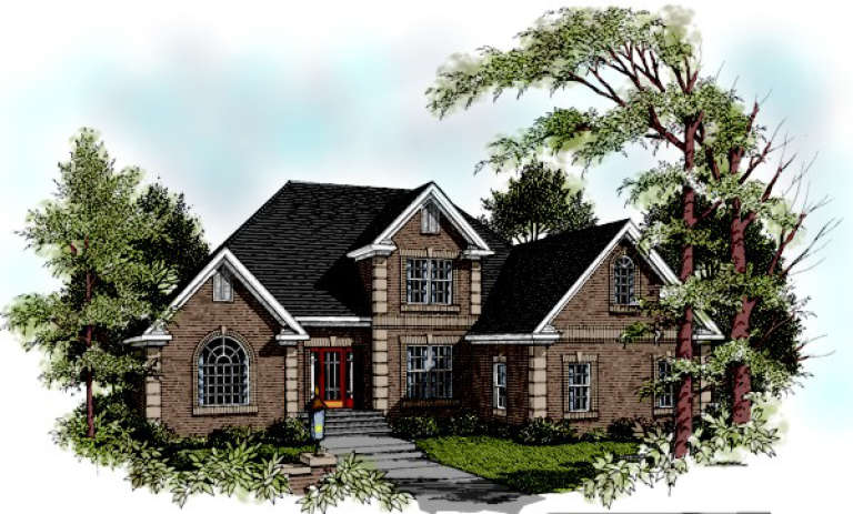 House Plan House Plan #1120 Front Elevation