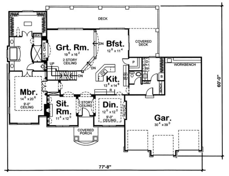 House Plan House Plan #11238 Drawing 1