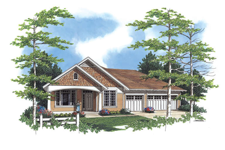 House Plan House Plan #11848 Front Elevation 