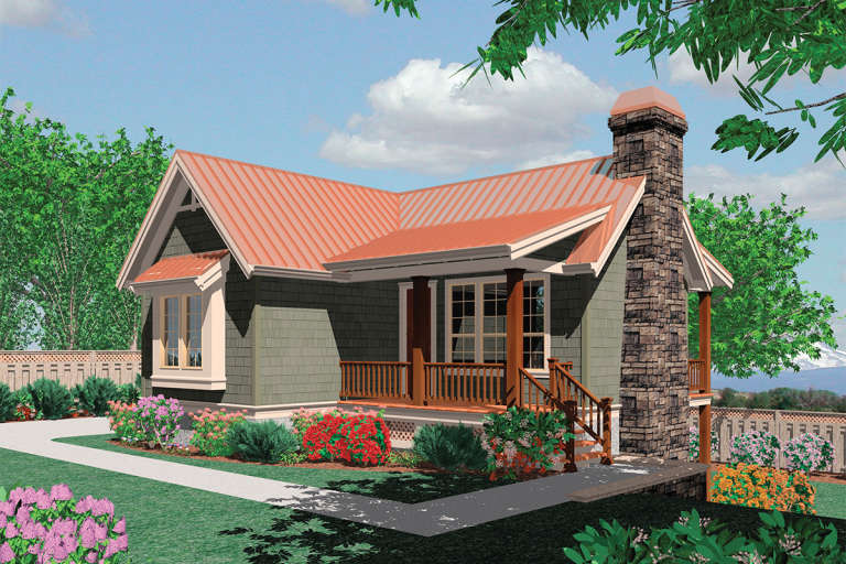 House Plan House Plan #11868 Front Elevation 