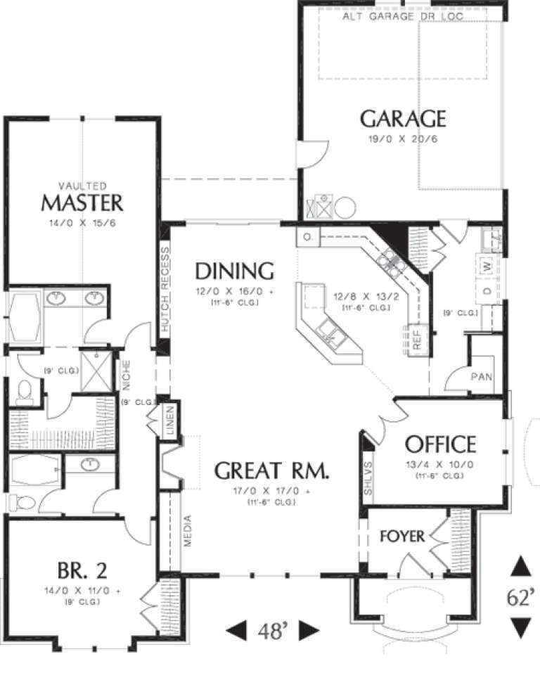 House Plan House Plan #11874 Drawing 1