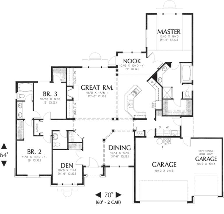 House Plan House Plan #11894 Drawing 1