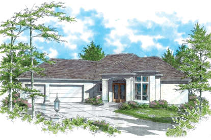 Traditional House Plan #2559-00154 Elevation Photo