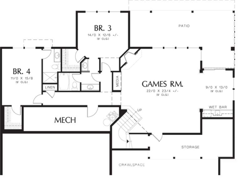 House Plan House Plan #11942 Drawing 1