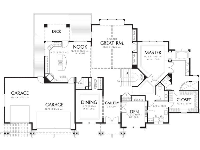 House Plan House Plan #11956 Drawing 1