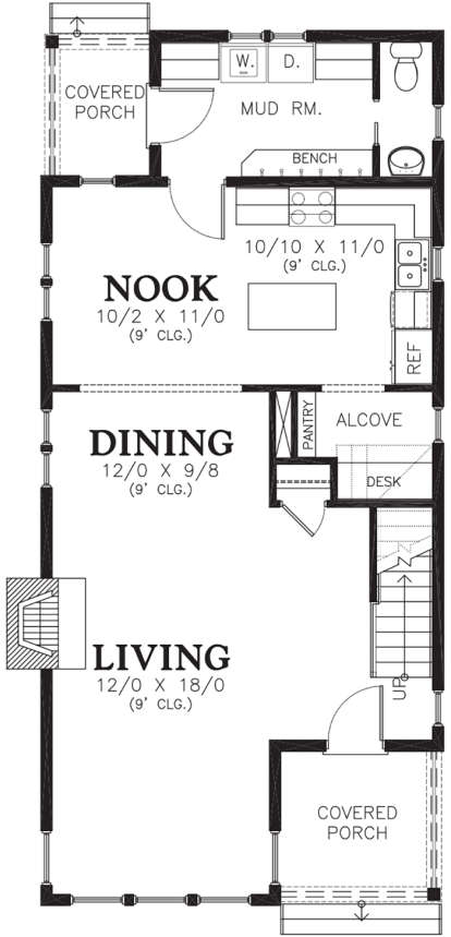 Main Floor for House Plan #2559-00212