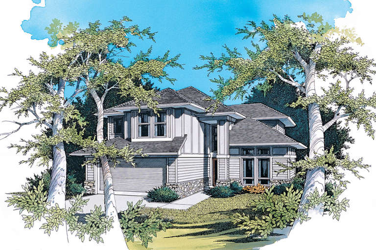 House Plan House Plan #12012 Front Elevation 
