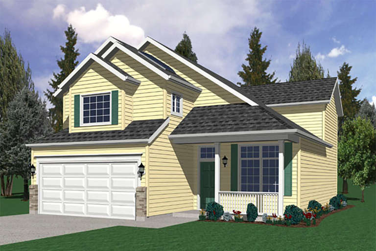 House Plan House Plan #12013 Front Elevation 