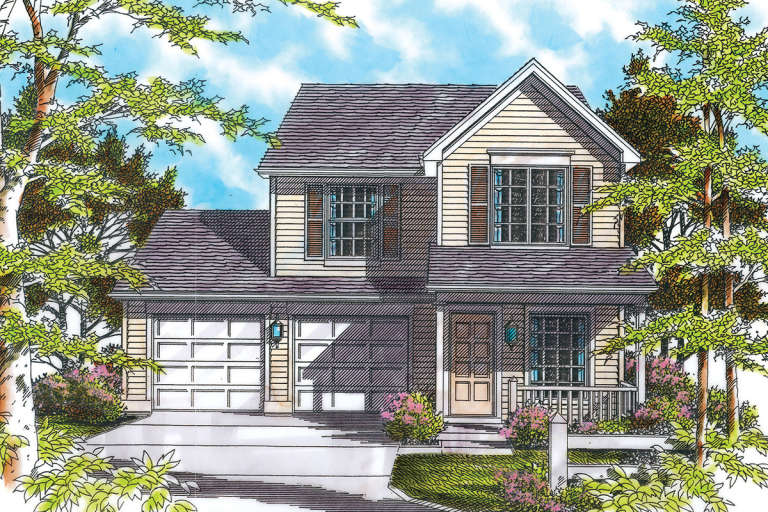 House Plan House Plan #12024 Front Elevation 