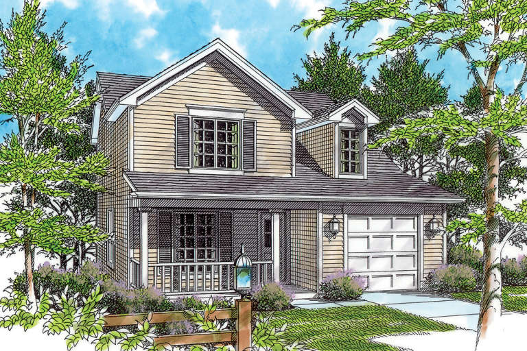 House Plan House Plan #12026 Front Elevation 