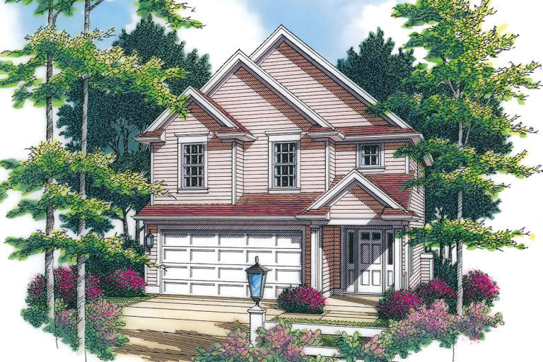 House Plan House Plan #12037 Front Elevation 