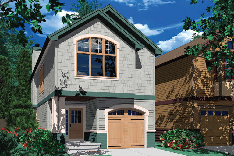 House Plan House Plan #12041 Front Elevation 