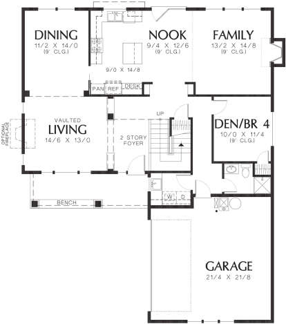 Main Floor for House Plan #2559-00298