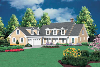Country House Plan #2559-00319 Elevation Photo