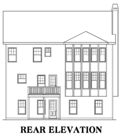 Craftsman House Plan #009-00103 Elevation Photo