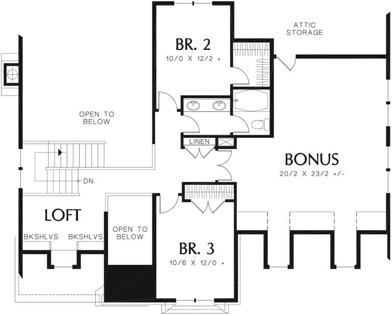 House Plan House Plan #12103 Drawing 2