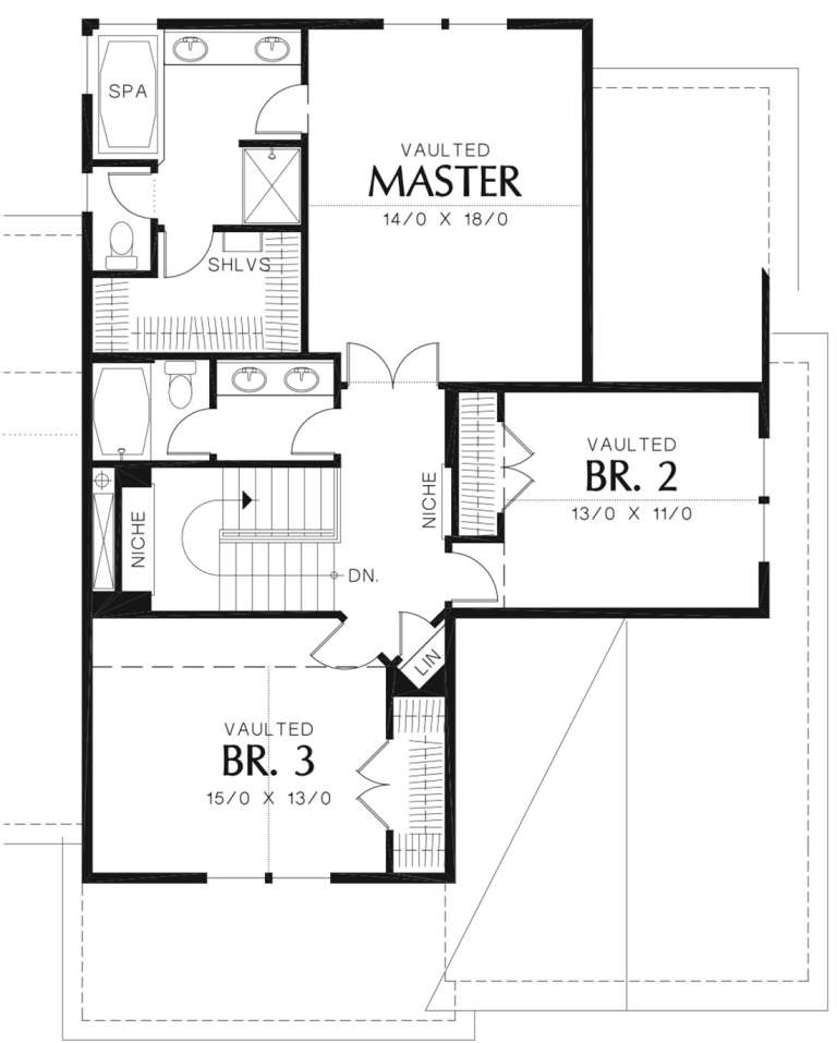 House Plan House Plan #12119 Drawing 2