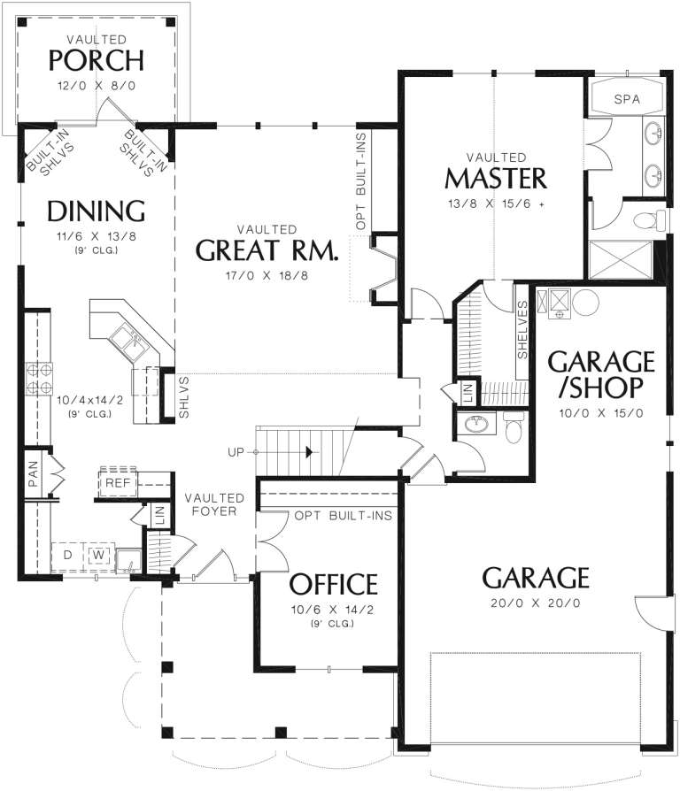 House Plan House Plan #12125 Drawing 1