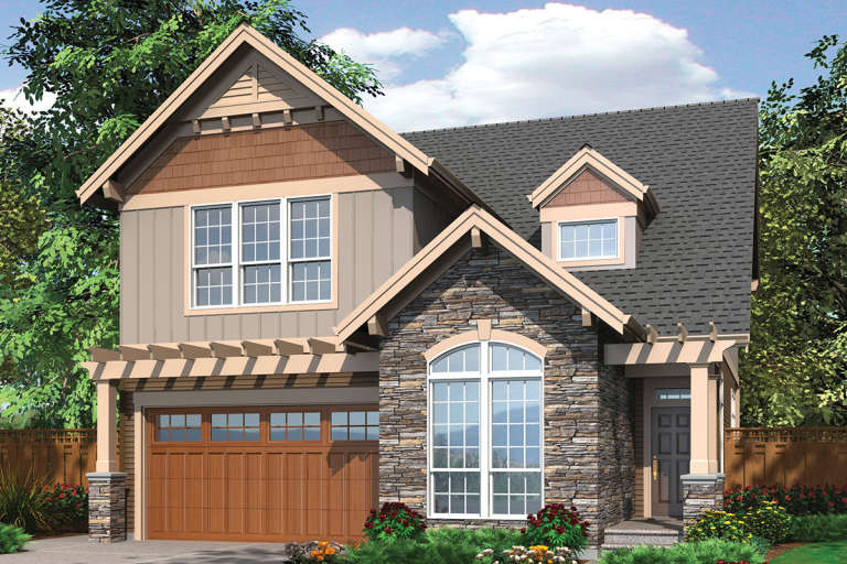House Plan House Plan #12131 Front Elevation 
