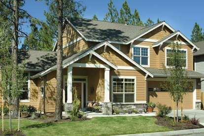 Craftsman House Plan #2559-00366 Elevation Photo