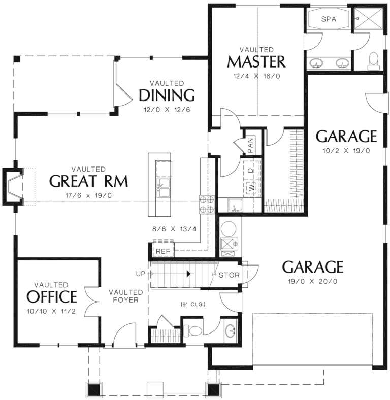 House Plan House Plan #12145 Drawing 1