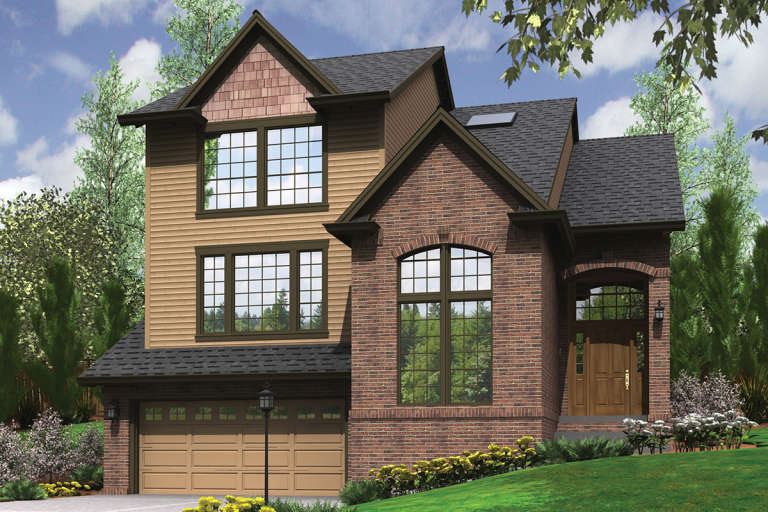House Plan House Plan #12174 Front Elevation 