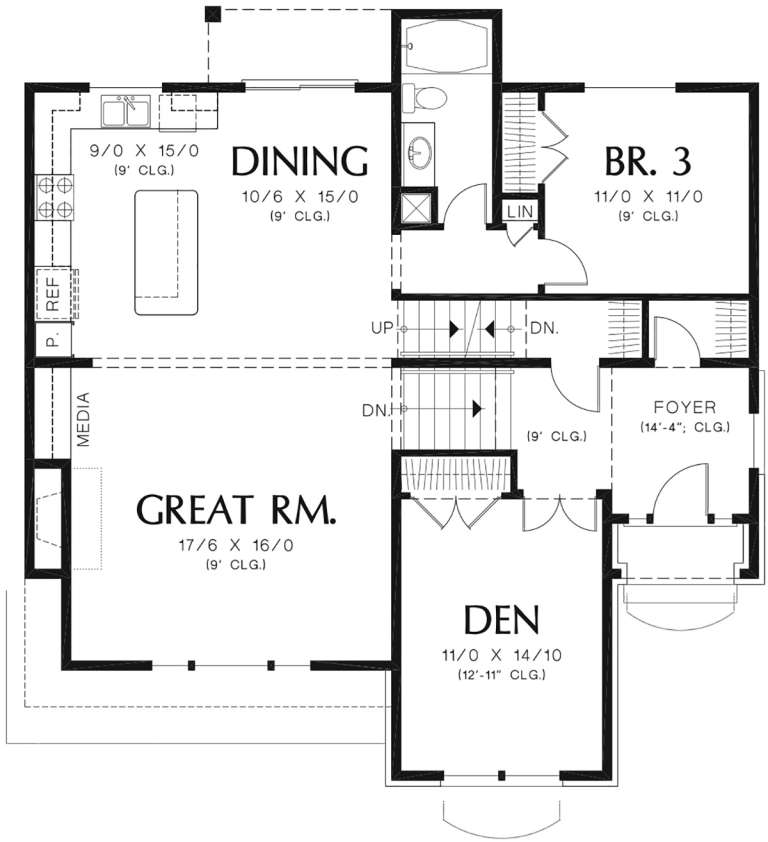 House Plan House Plan #12174 Drawing 1