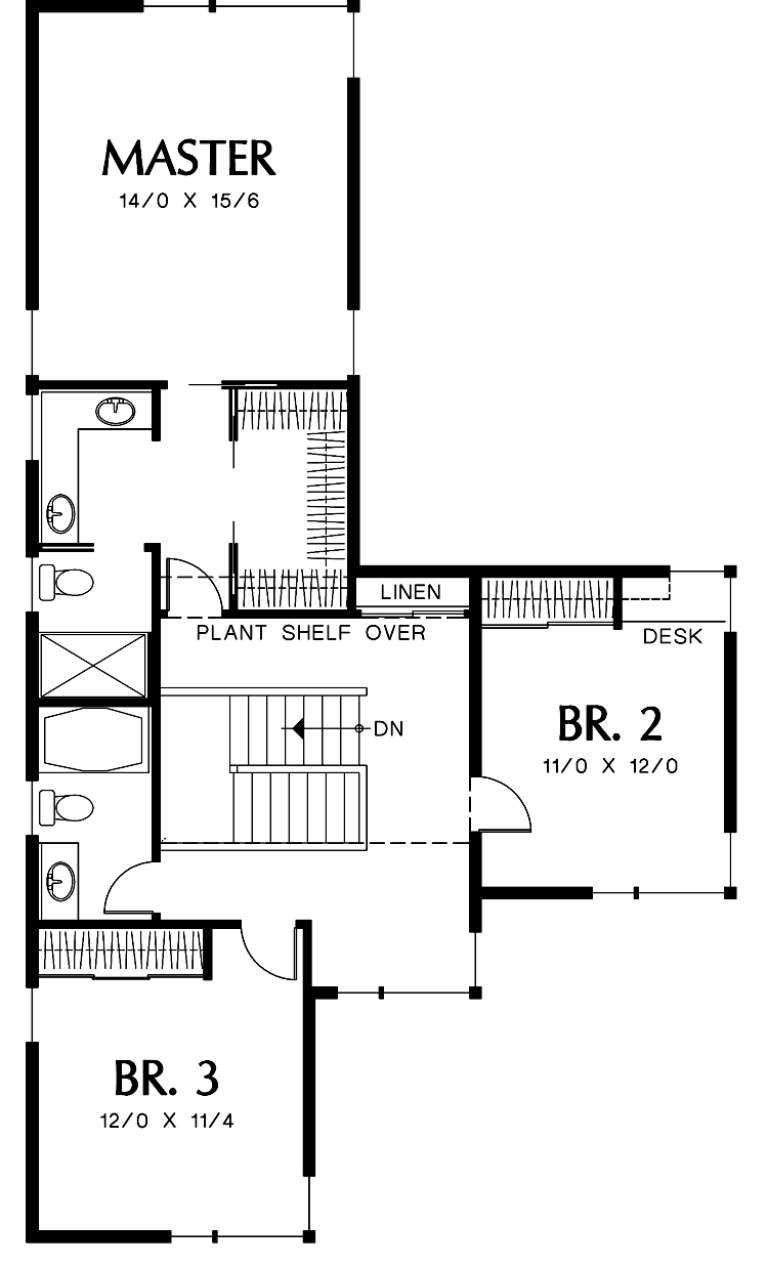 House Plan House Plan #12192 Drawing 2
