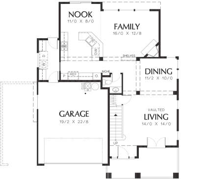Main Floor  for House Plan #2559-00427