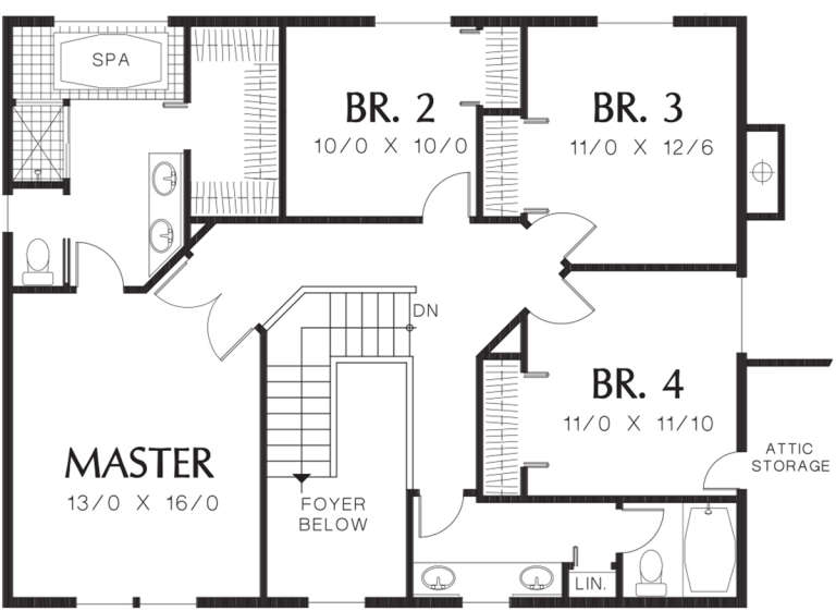 House Plan House Plan #12216 Drawing 2