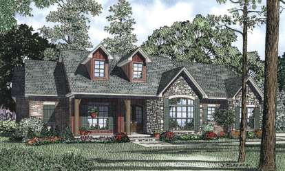 Country House Plan #110-00842 Elevation Photo