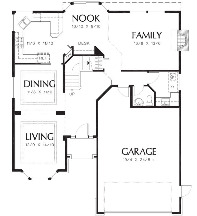 House Plan House Plan #12243 Drawing 1