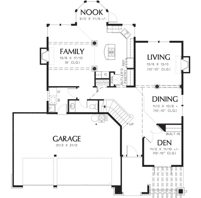 House Plan House Plan #12251 Drawing 1