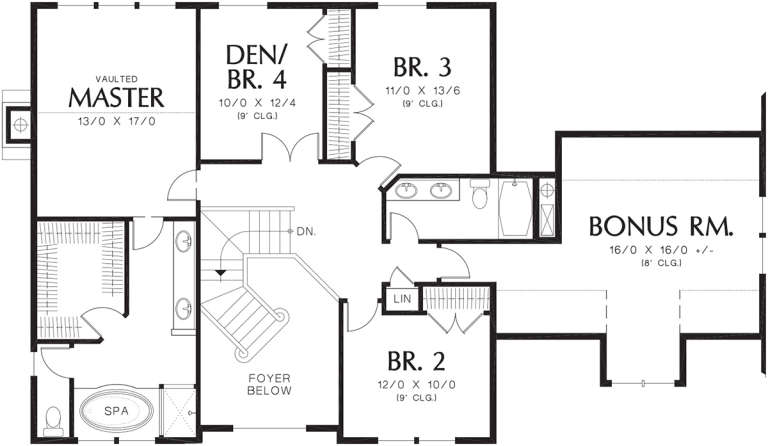 House Plan House Plan #12253 Drawing 2