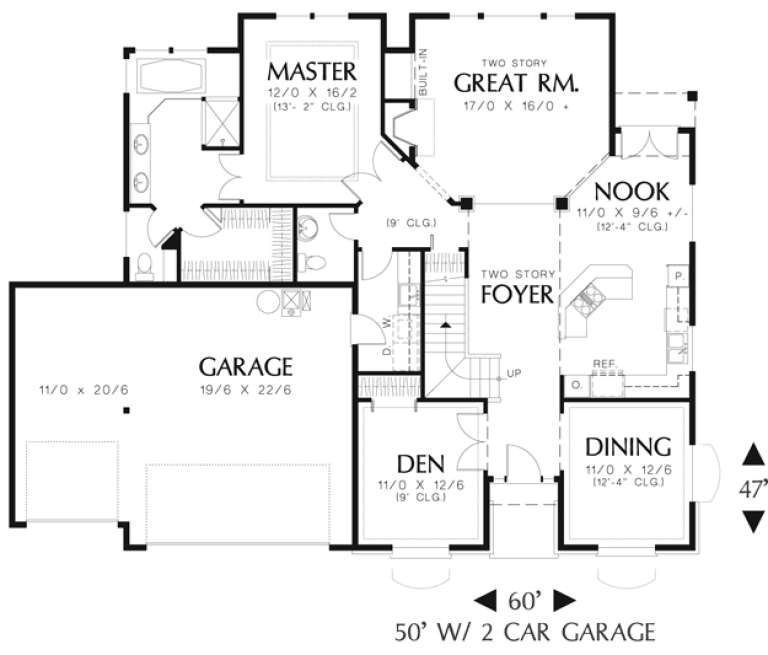 House Plan House Plan #12260 Drawing 1