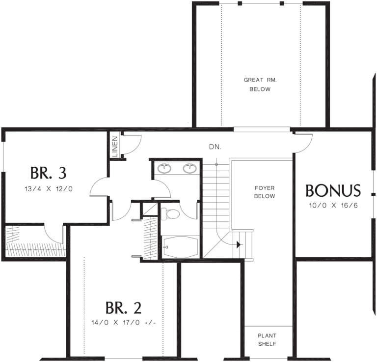 House Plan House Plan #12261 Drawing 2